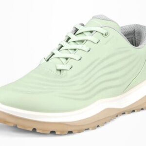 ECCO Golf Matcha Green LT1 Hybrid Trainer Leather waterproof Shoes NIB 10 - 10.5